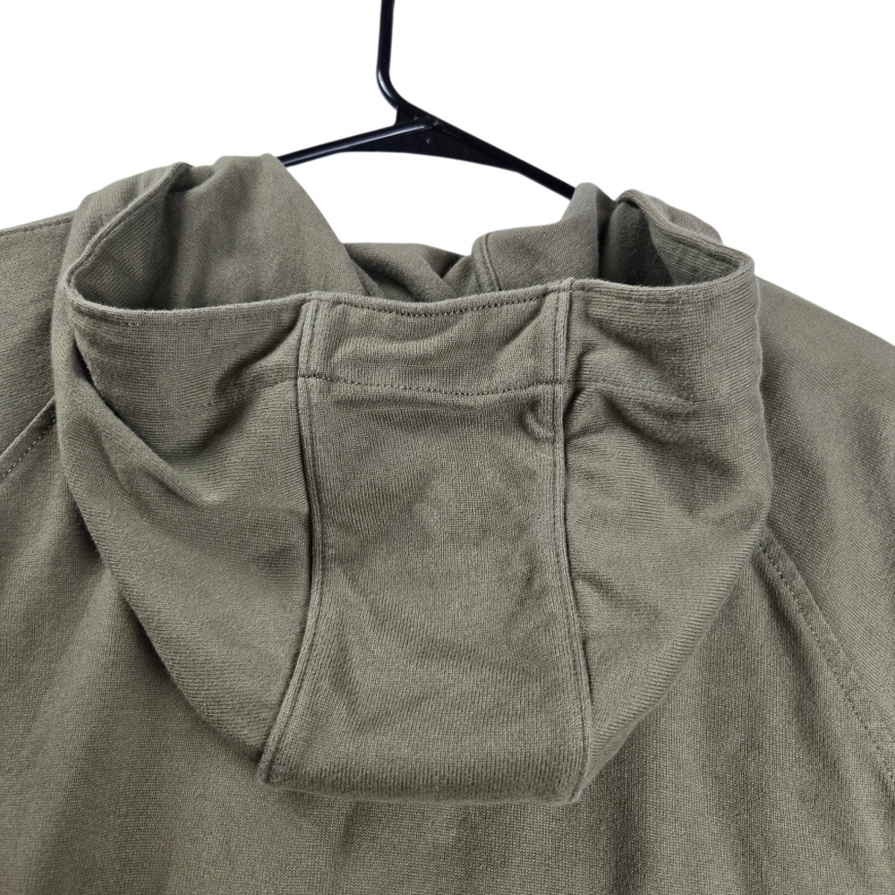Lauren Ralph Lauren Hooded Utility Cinched Waist Full-Zip Cotton Knit Jacket - Picture 11 of 16